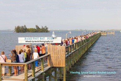 Barefoot Bay Pier - Space Center Rocket