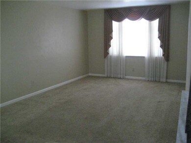 Living Room. Bright living room with picture windo
