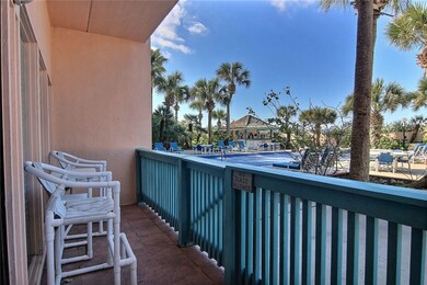 Casa 101 poolside balcony