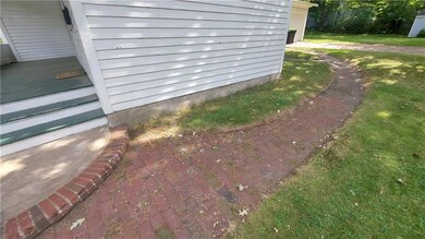 Brick sidewalk