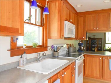 Kitchen. The kitchen has custom...