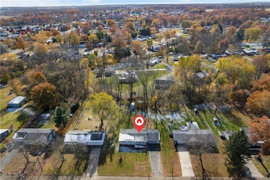 Aerial overview of property's location