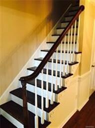 Beautiful staircase in the foyer.