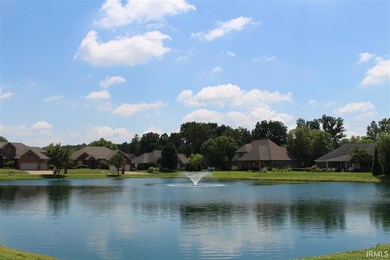 Lake with Fountain