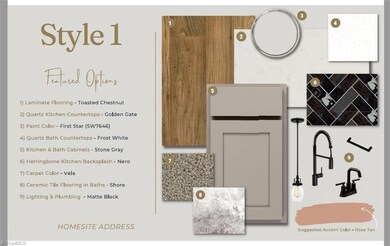 Designer selections of home. 