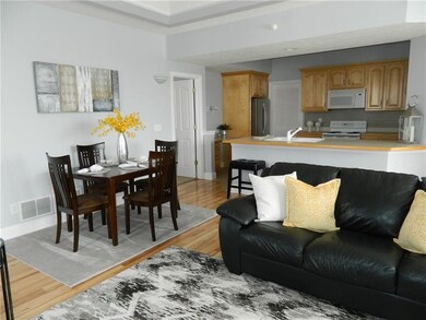 Entertain with ease with seating at the counter an