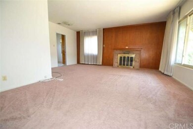 Spacious Living Room with a wood/gas fireplace