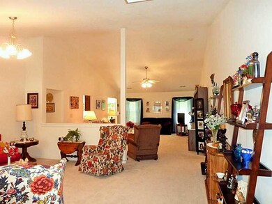 Great Room. Notice cathedral ceiling