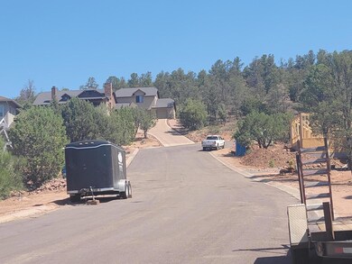 Looking North from lot