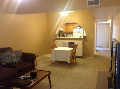 living and dining area