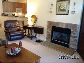 Gas Log Fireplace