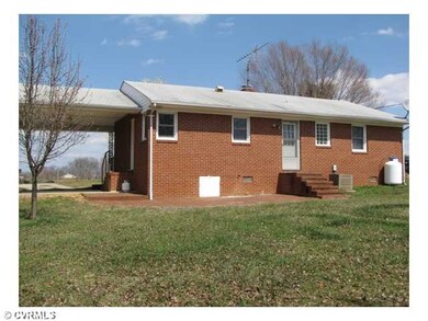 Exterior Back - Solid brick home with a great back