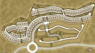 Granite Heights site map - Home site (Lot 55) 6124