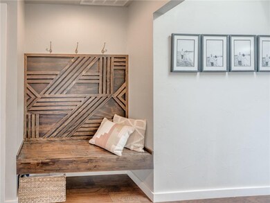 Entry with nice built in touches!
