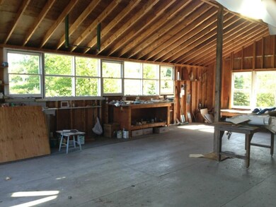 Interior of 36'x24' studio. Windows...
