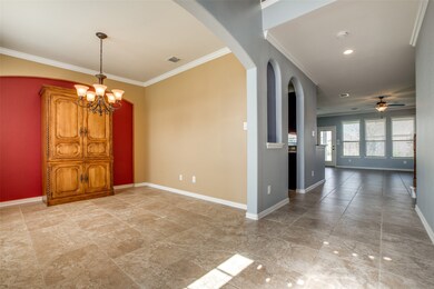 Need to make this space an office? Consider closing it in with French doors.