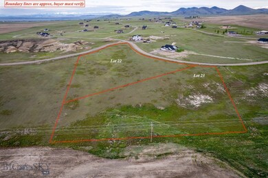 Drone / aerial view with a mountain view and a rur
