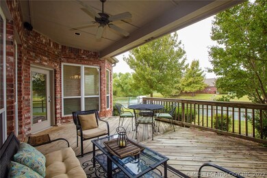 Expansive deck and covered Outdoor Living is ideal