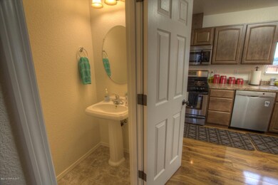 Main level half bath