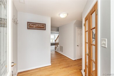 Foyer view to Kitchen