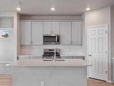 Photo is not of the actual home, but is an inspirational photo of builder’s model home and may depict options, furnishings, and/or decorator features that are not included