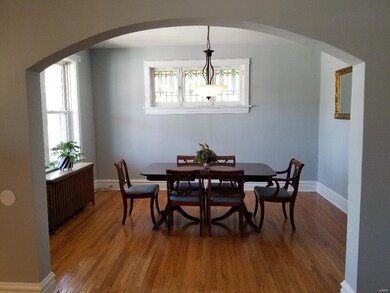 Dining room view from LR