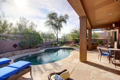 Flagstone Patio for sun & shade