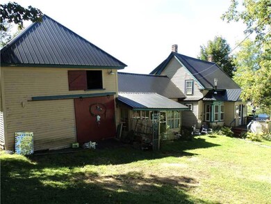 Exterior Front. High St. side of home.