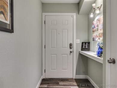 Front door interior