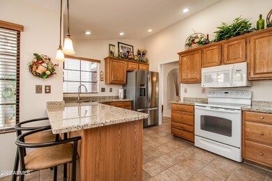 Gorgeous Granite in Kitchen