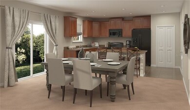Dining room -  Image of furnished model