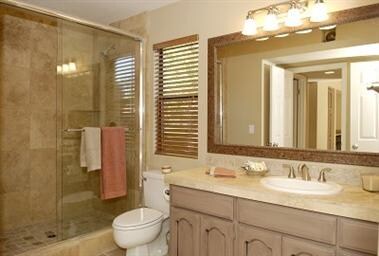 Updateded guest bathroom
