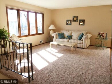 Bright and sunny Living Room features brand new ca