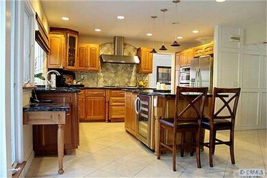 View of Kitchen from family room