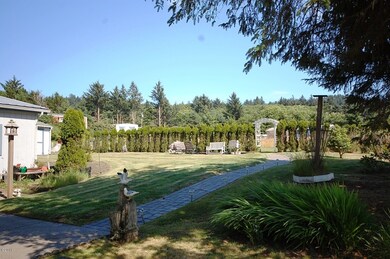 Pathway to back yard