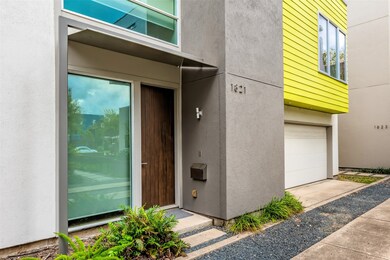 The front door entry is protected by a custom meta