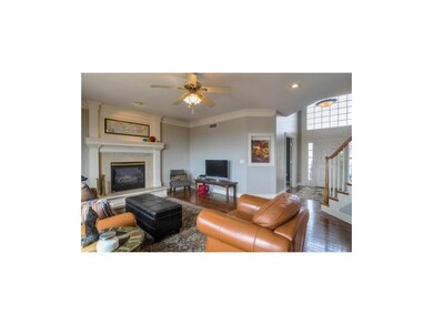 Great Room With Crown Molding, Wood Floors & New P