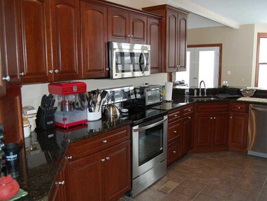 Kitchen. Cherry Cabinets from Steigerwald s in Gro