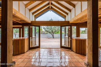 Arizona Room Out to North Facing Yard