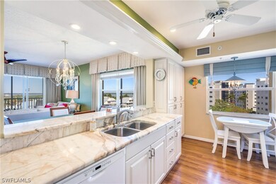 Enjoy views of the main canal and Estero Bay from