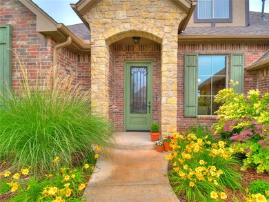 Home has beautiful low maintenance landscaping and