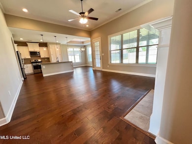 Open Floor Plan - Famiy Room & Kitchen