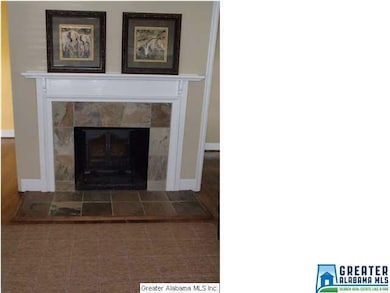 Close up of Fireplace