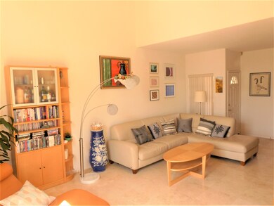 Living Room with Vaulted Ceilings