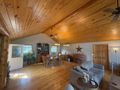 Hardwood floors throughout the entire main level