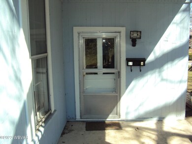 First floor rear door