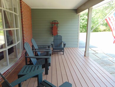 Front covered porch