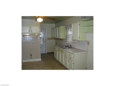 stove and laundry area