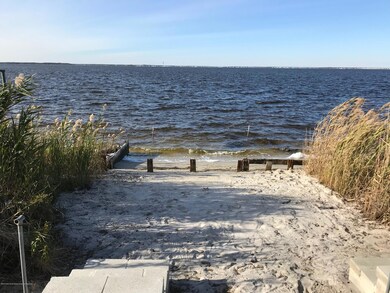 Private sandy beach