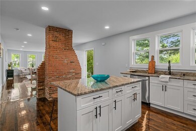 Kitchen from mudroom entrance